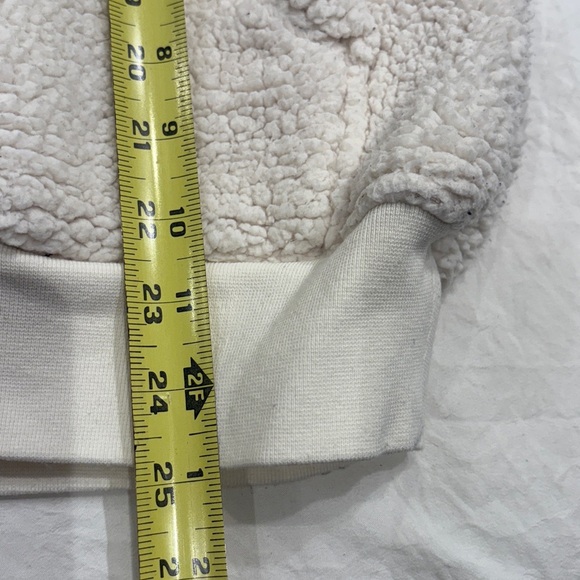 TALENTLESS Cream Sherpa Sweater - Picture 6 of 6